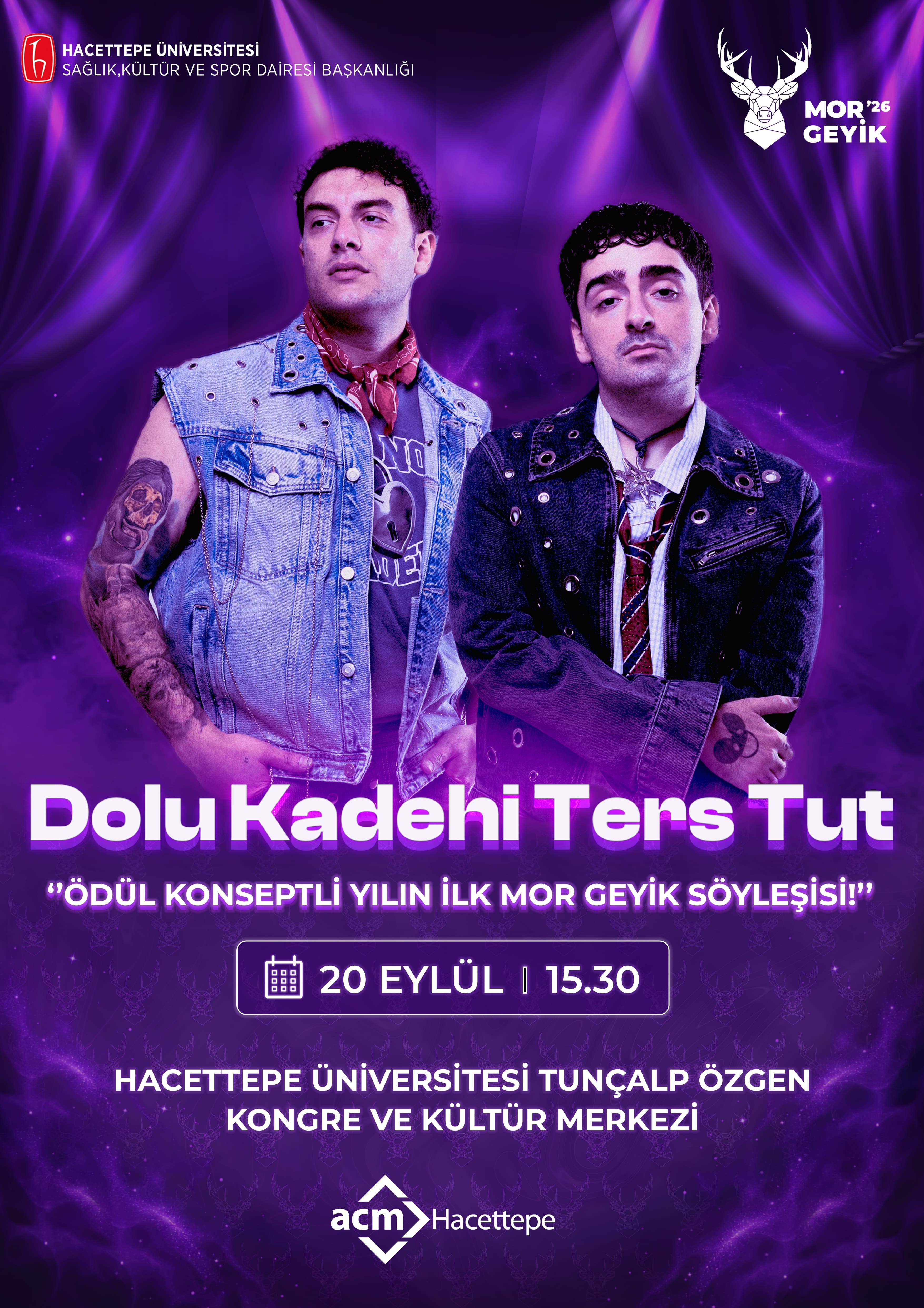 Mor Geyik'26 - Dolu Kadehi Ters Tut Söyleşi Etkinliği