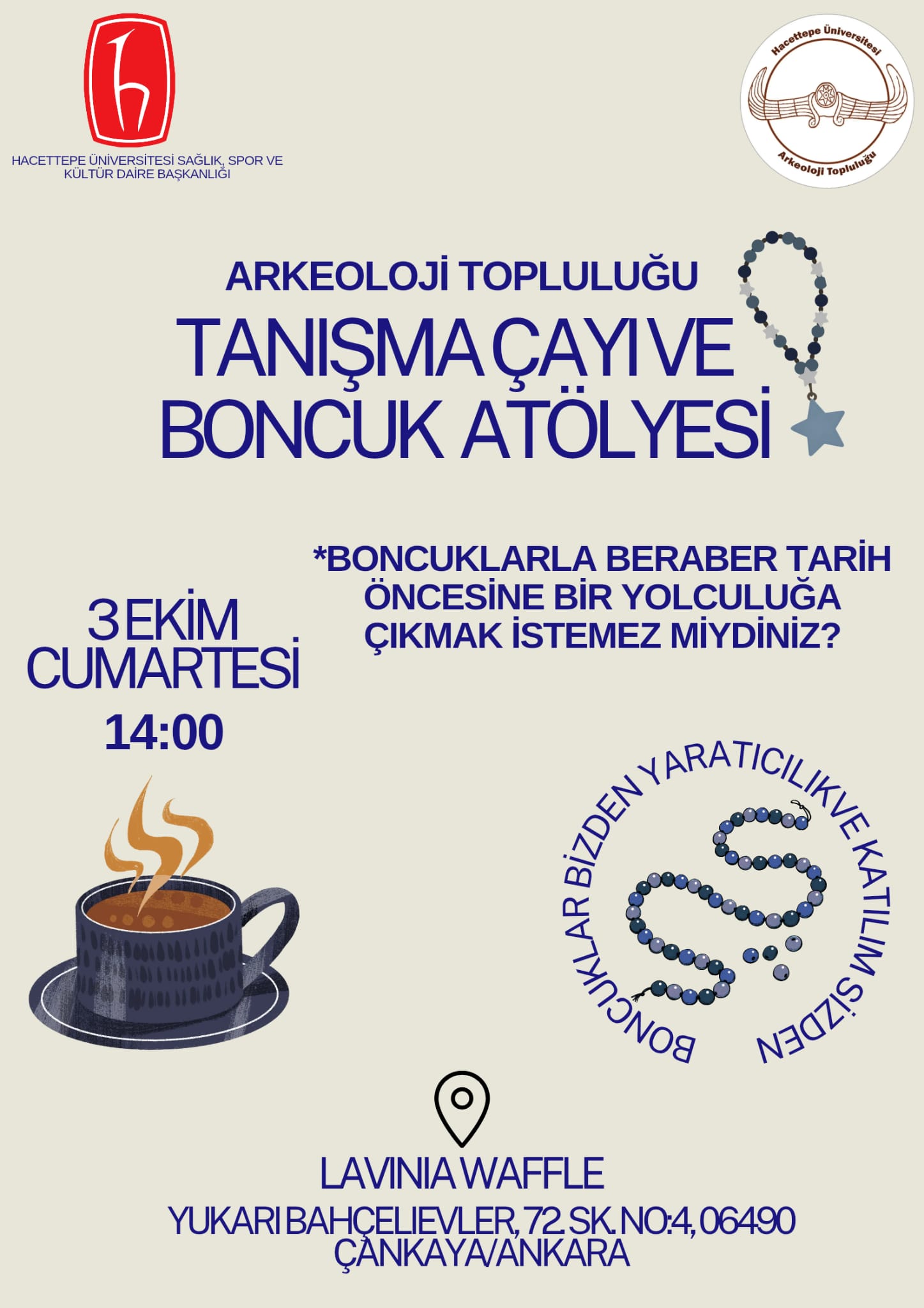 Hacettepe Üniversitesi Arkeoloji Topluluğu Tanışma Etkinliği