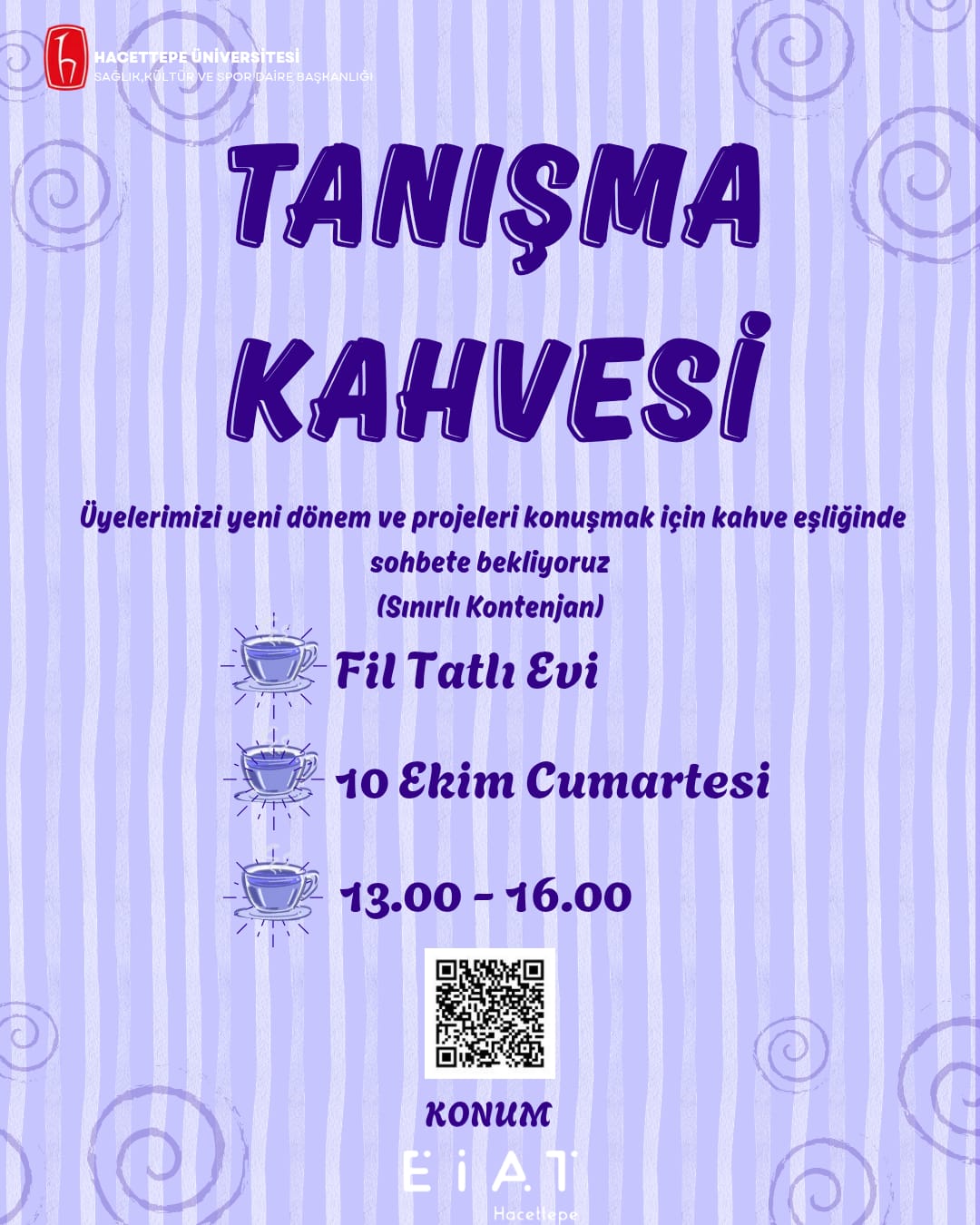 Eğitime İlk Adım Topluluğu Tanışma Kahvesi