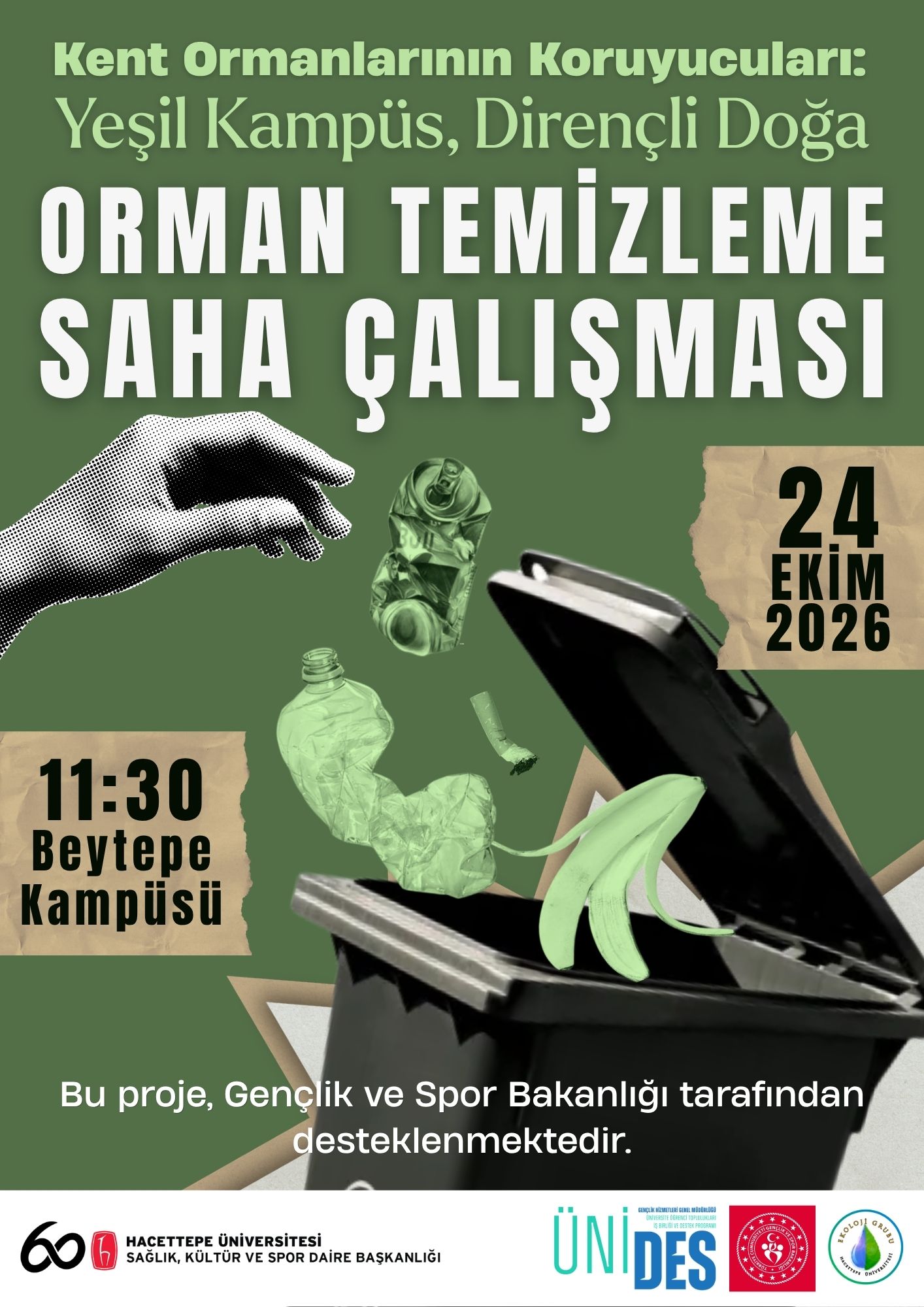 Orman Temizleme Saha Çalışması