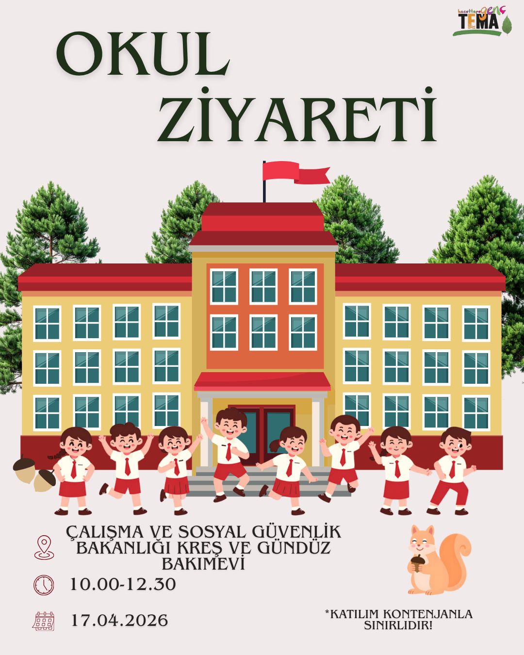Genç TEMA Okul Ziyareti & Sıfır Atık Sunumu