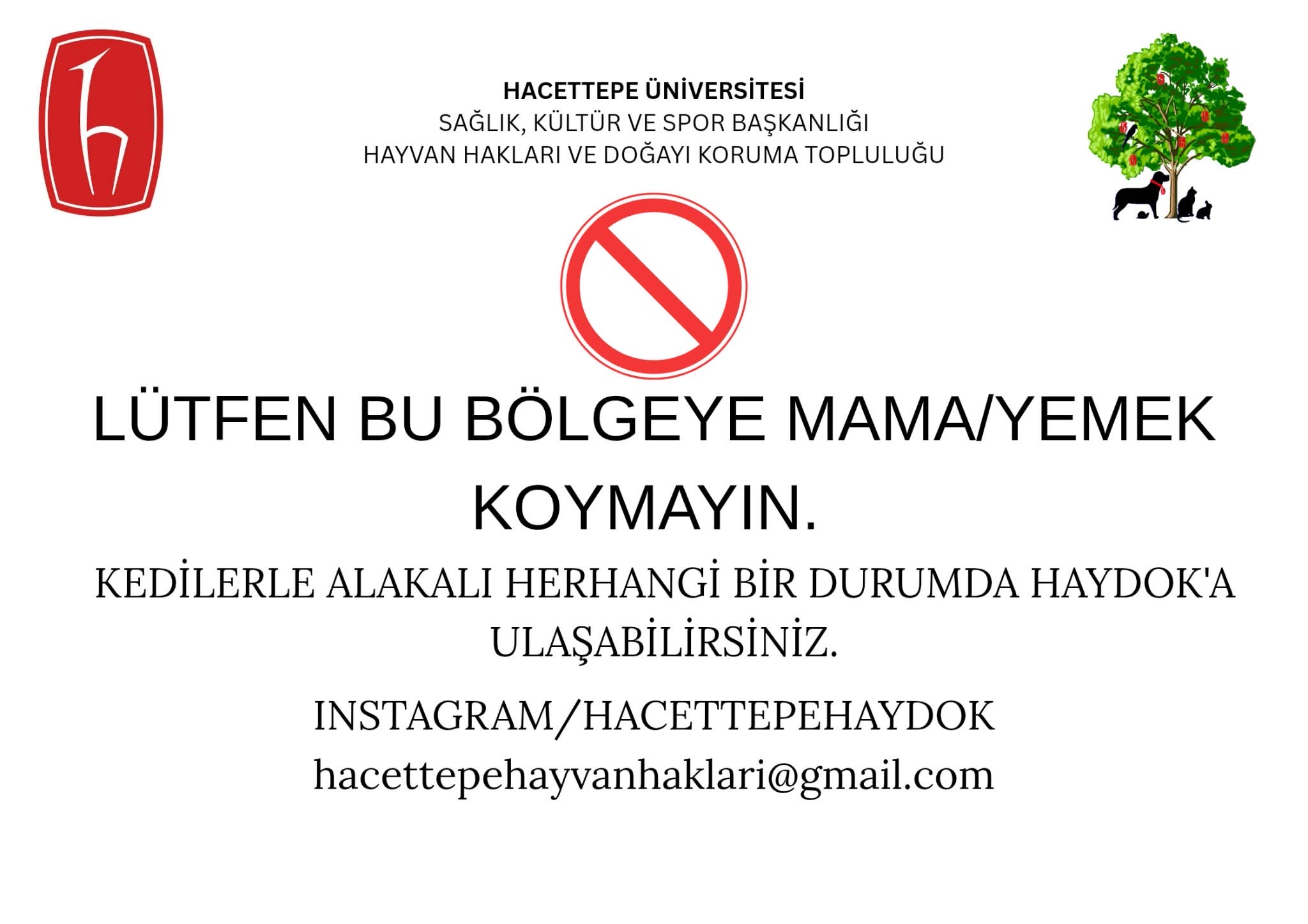 Uyarı Afişi Asma Talebi