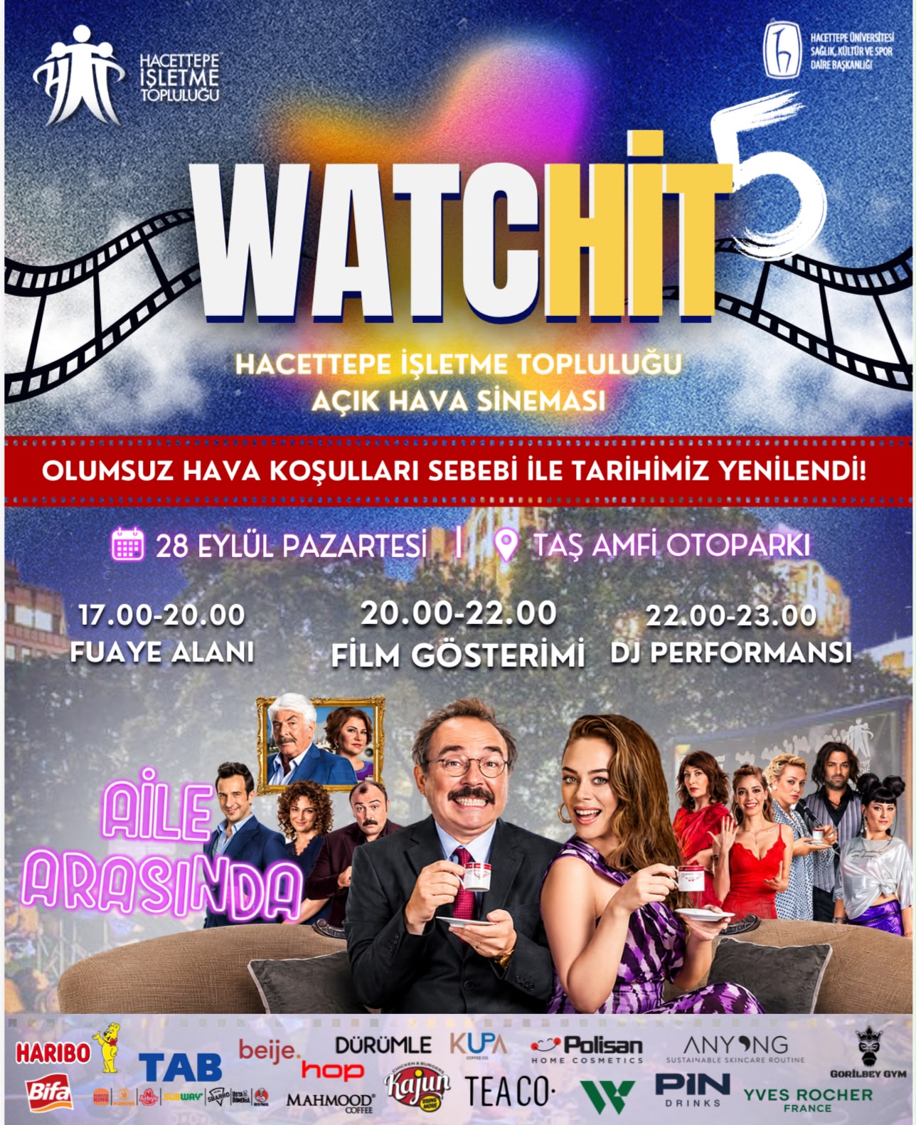 WatcHİT Açık Hava Sineması