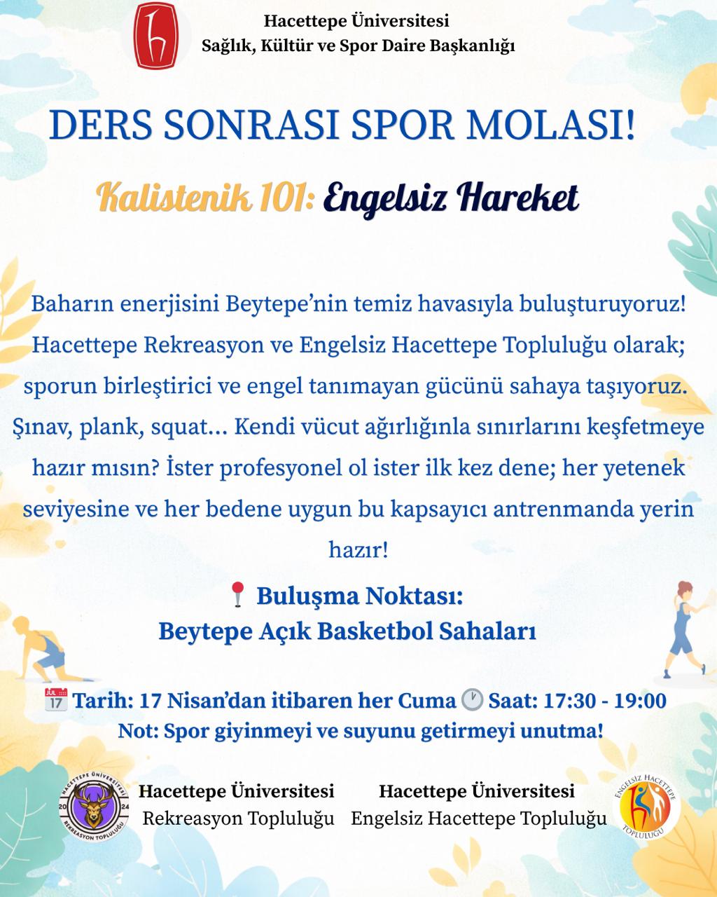 KALİSTENİK 101 : ENGELSİZ HAREKET