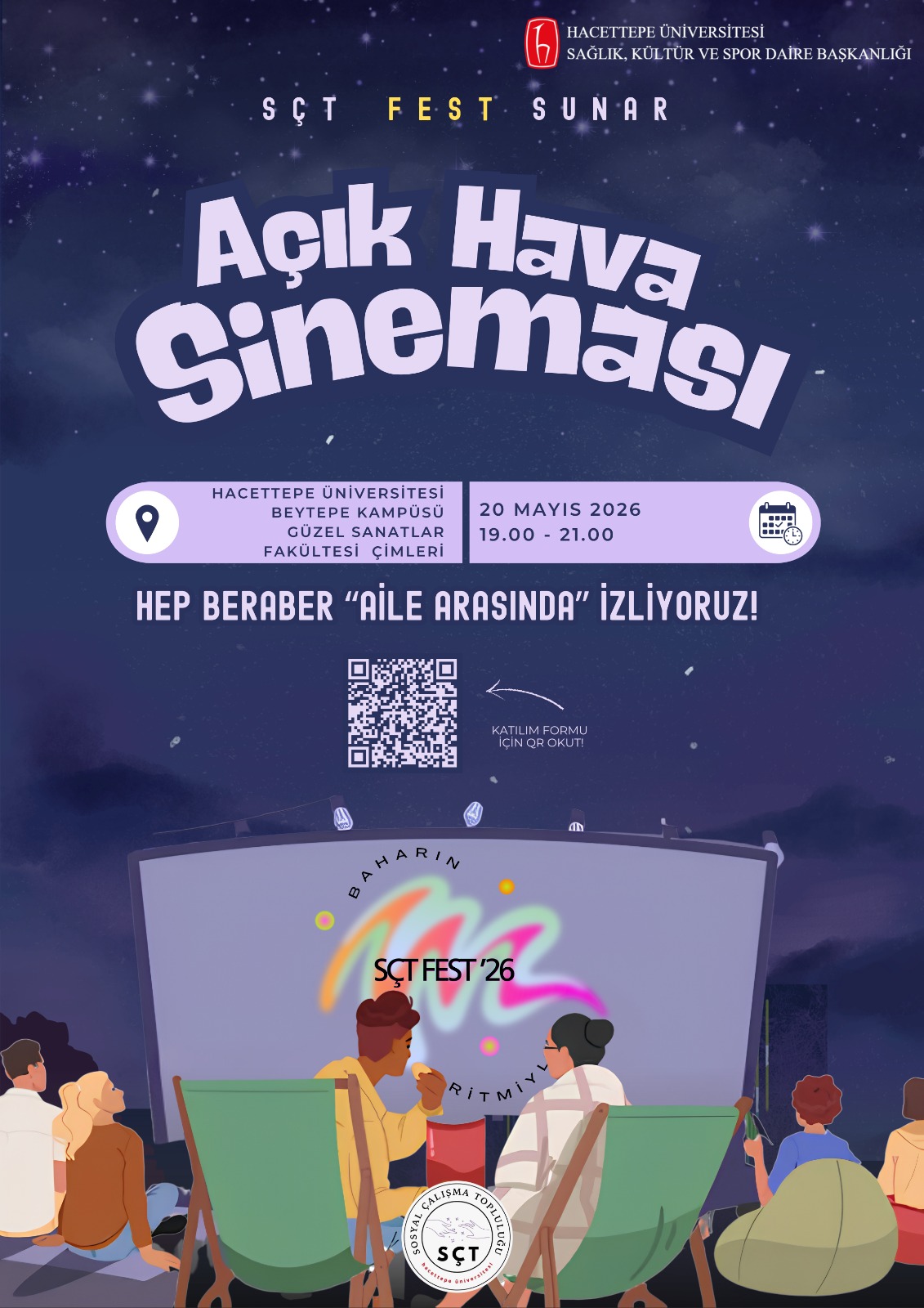SÇT FEST'26 : AÇIK HAVA SİNEMASI