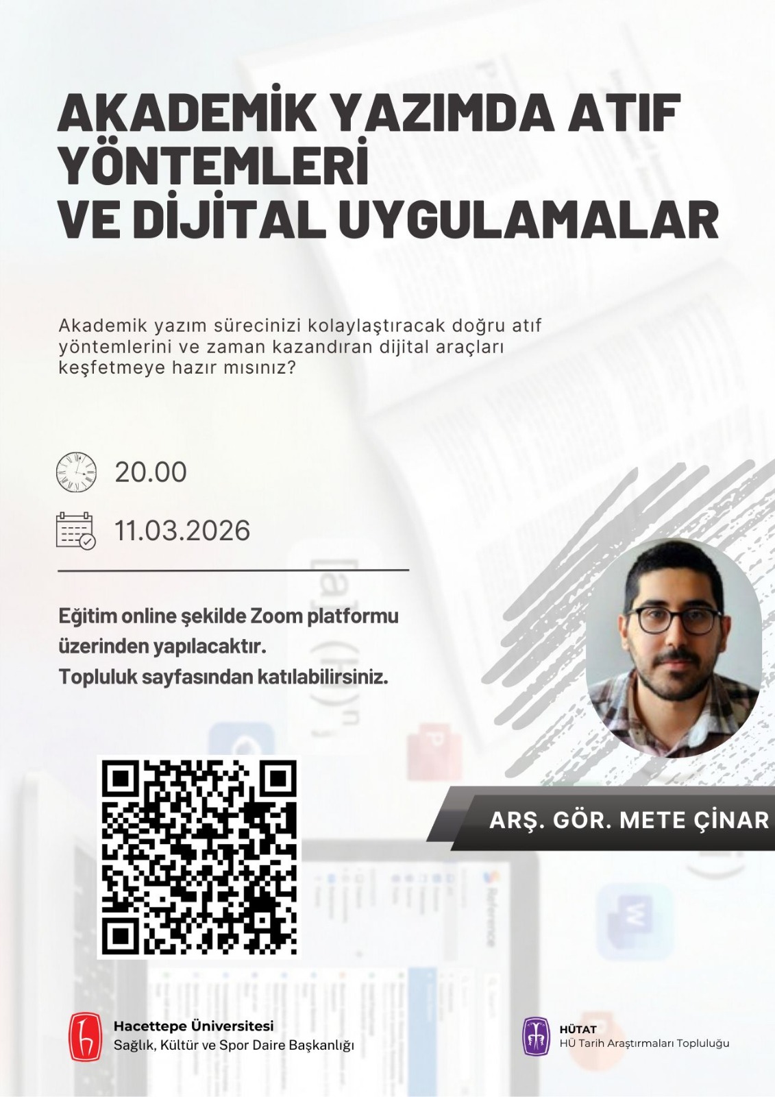 Akademik Yazımda Atıf Yöntemleri ve Dijital Uygulamalar