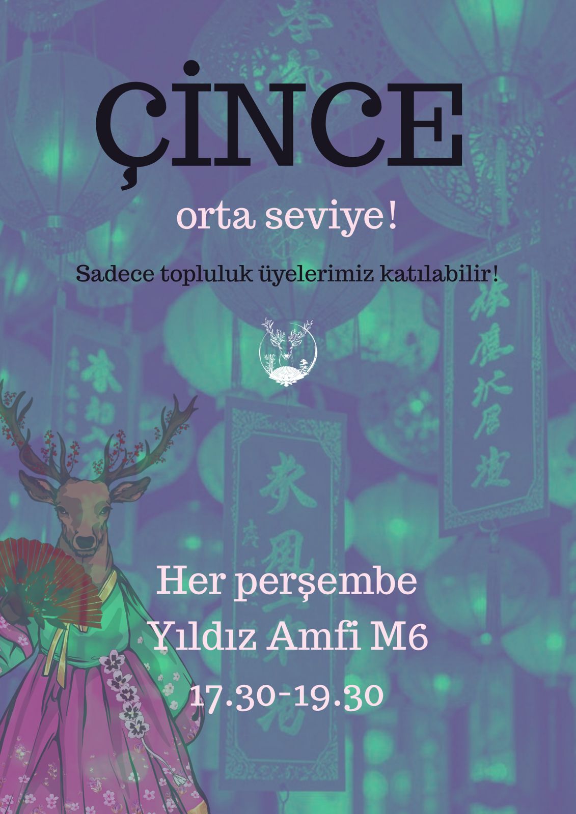 Çince Orta Seviye Dil Dersleri