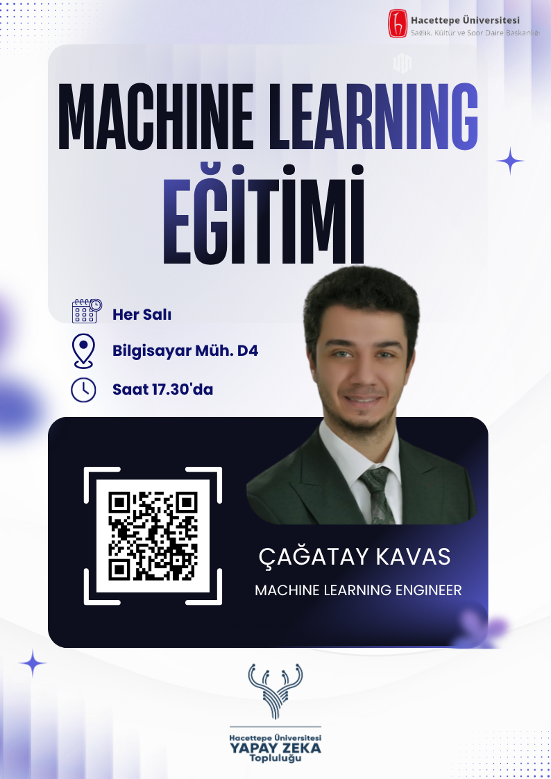 Yapay Zeka Topluluğu Makine Öğrenmesi Eğitimi