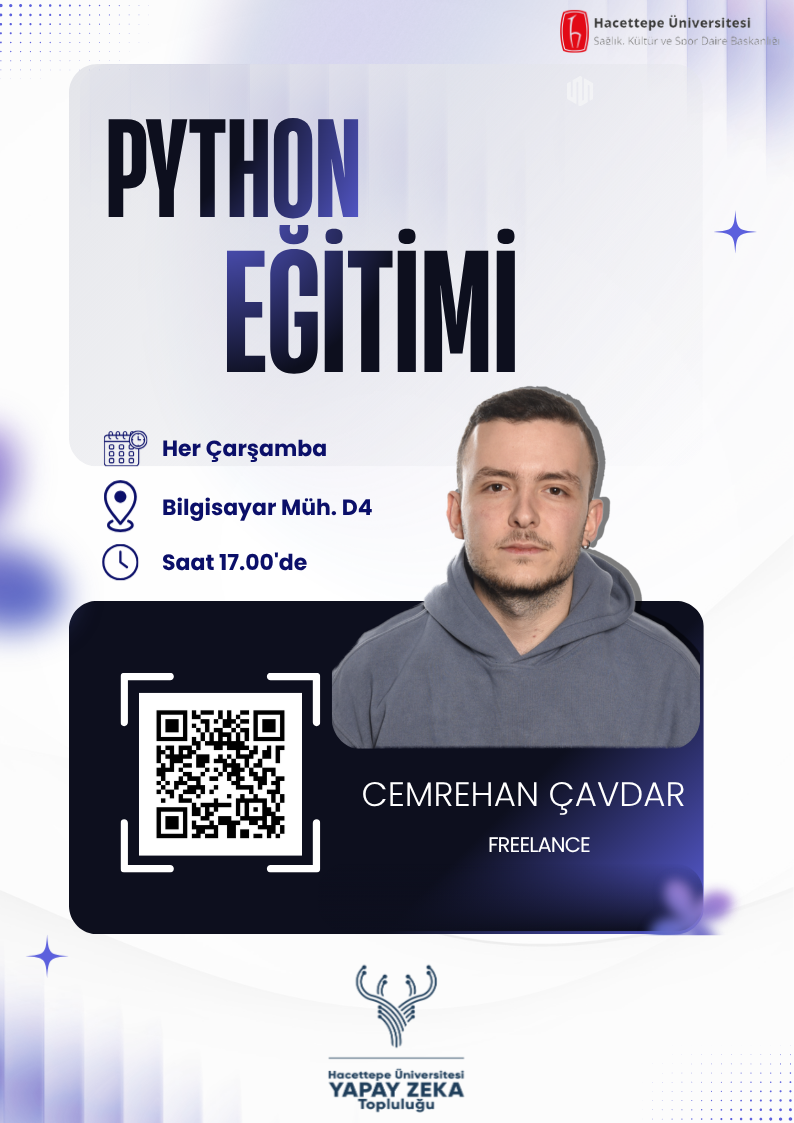 Yapay Zeka Topluluğu Python Eğitimi