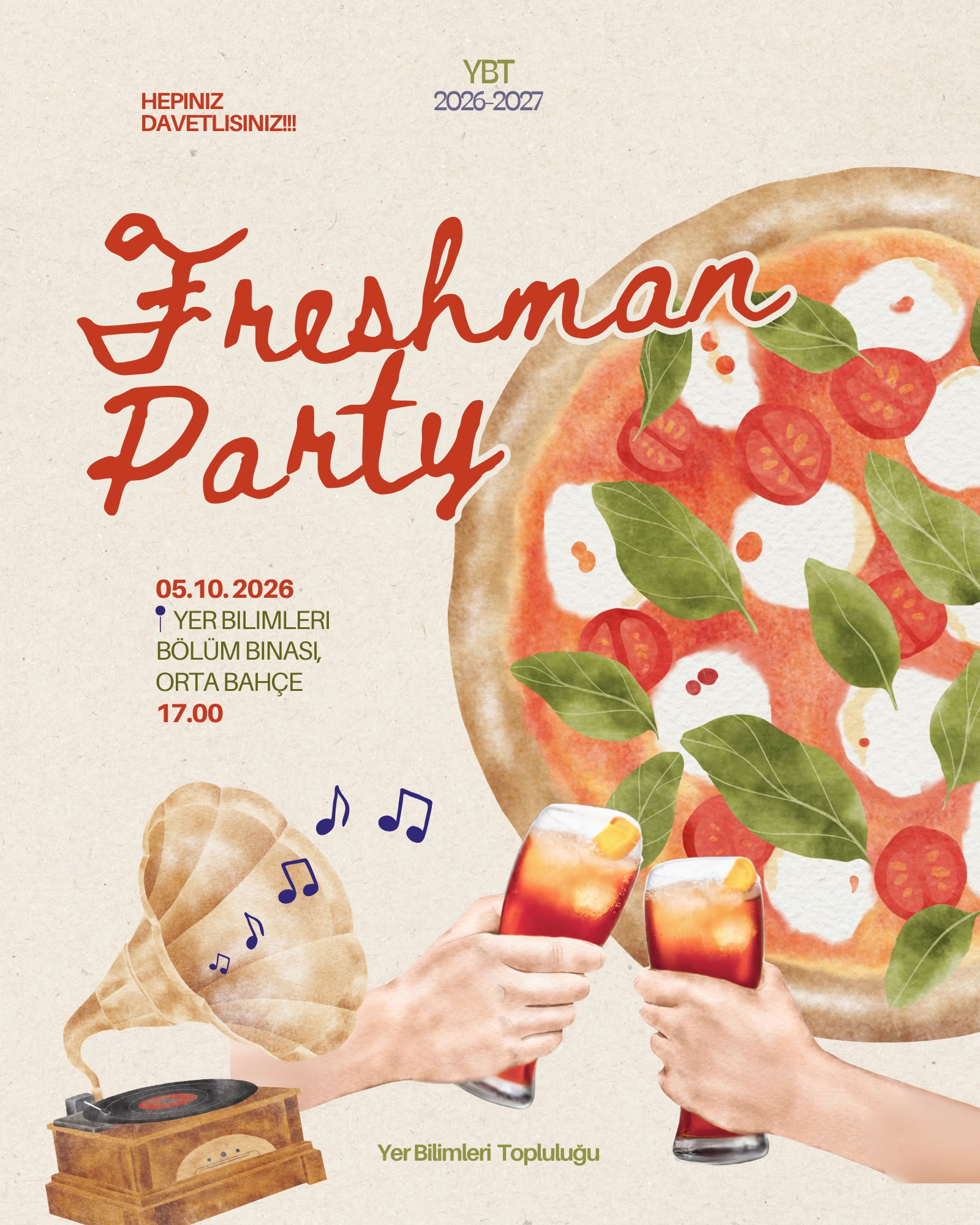 YER BİLİMLERİ TOPLULUĞU FRESHMAN PARTY 3
