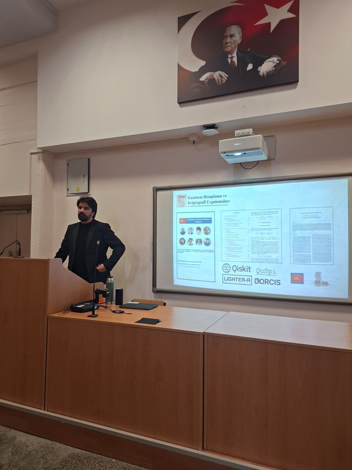 "QTalks Kuantum Semineri" Başarıyla Gerçekleştirildi.