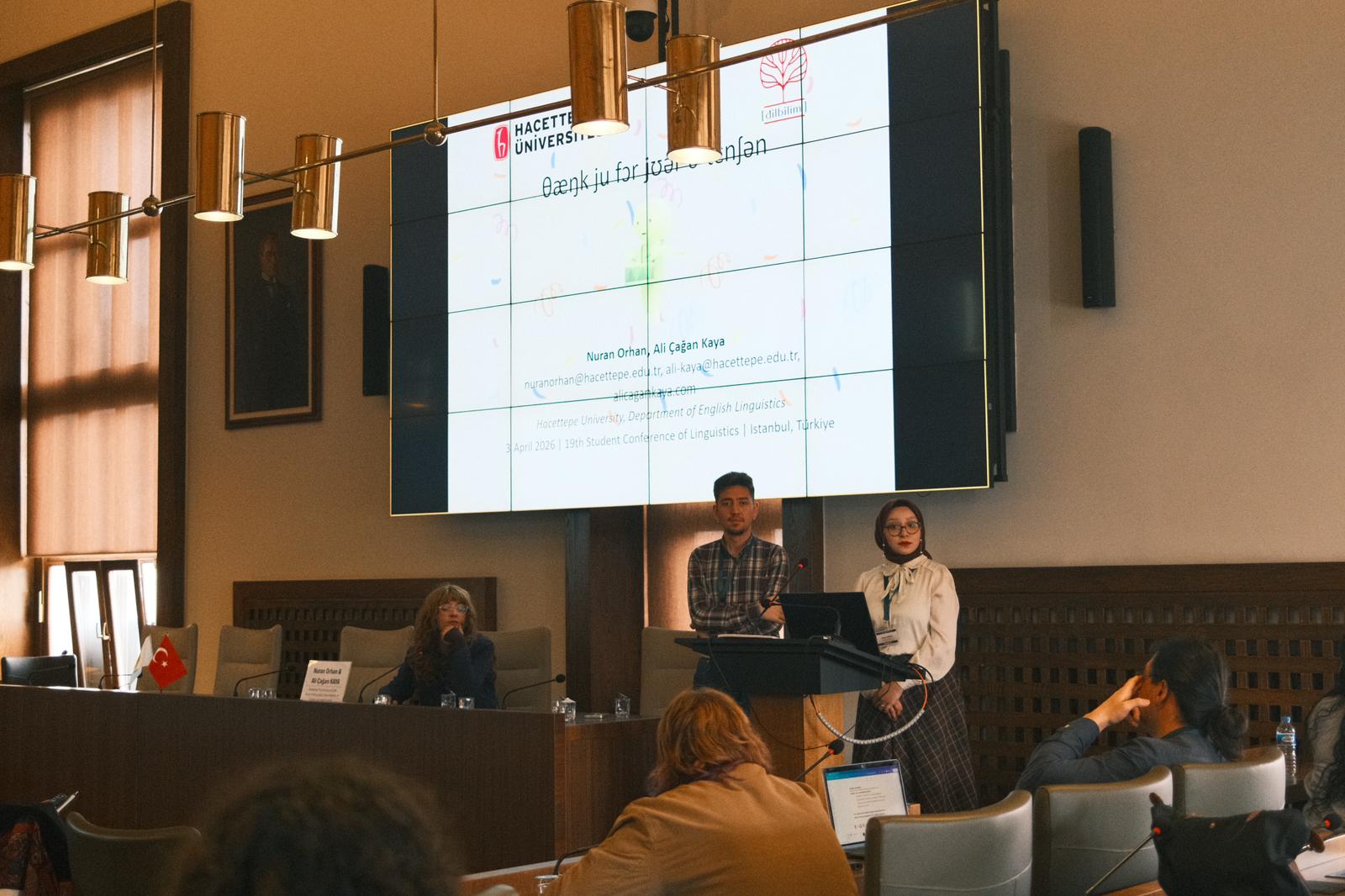 Dilbilim Topluluğumuz 19. Dilbilim Öğrenci Konferansı’nda Üniversitemizi Temsil Etti