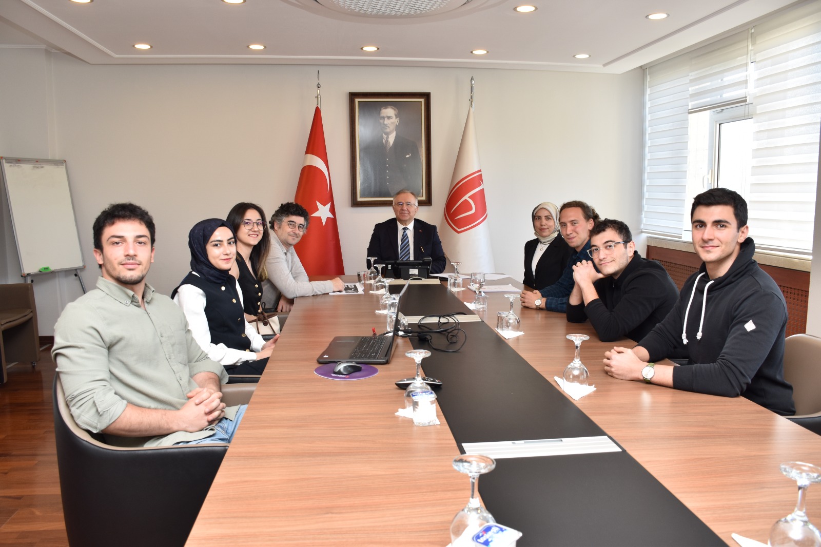 Hacettepe Rekreasyon Topluluğu’ndan “Beytepe Kalistenik Parkı” Projesi İçin Rektörlüğe Ziyaret